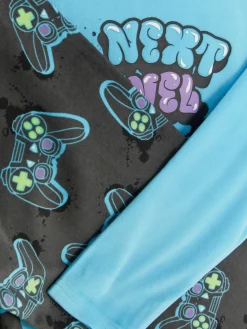 Pyjama T-shirt Et Bas à Motif Manette De Jeu Vidéo