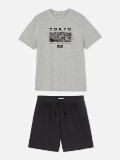 Pyjama T-shirt Et Short Tokyo