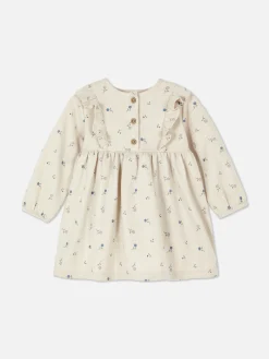 Robe à Petites Fleurs Et Volants