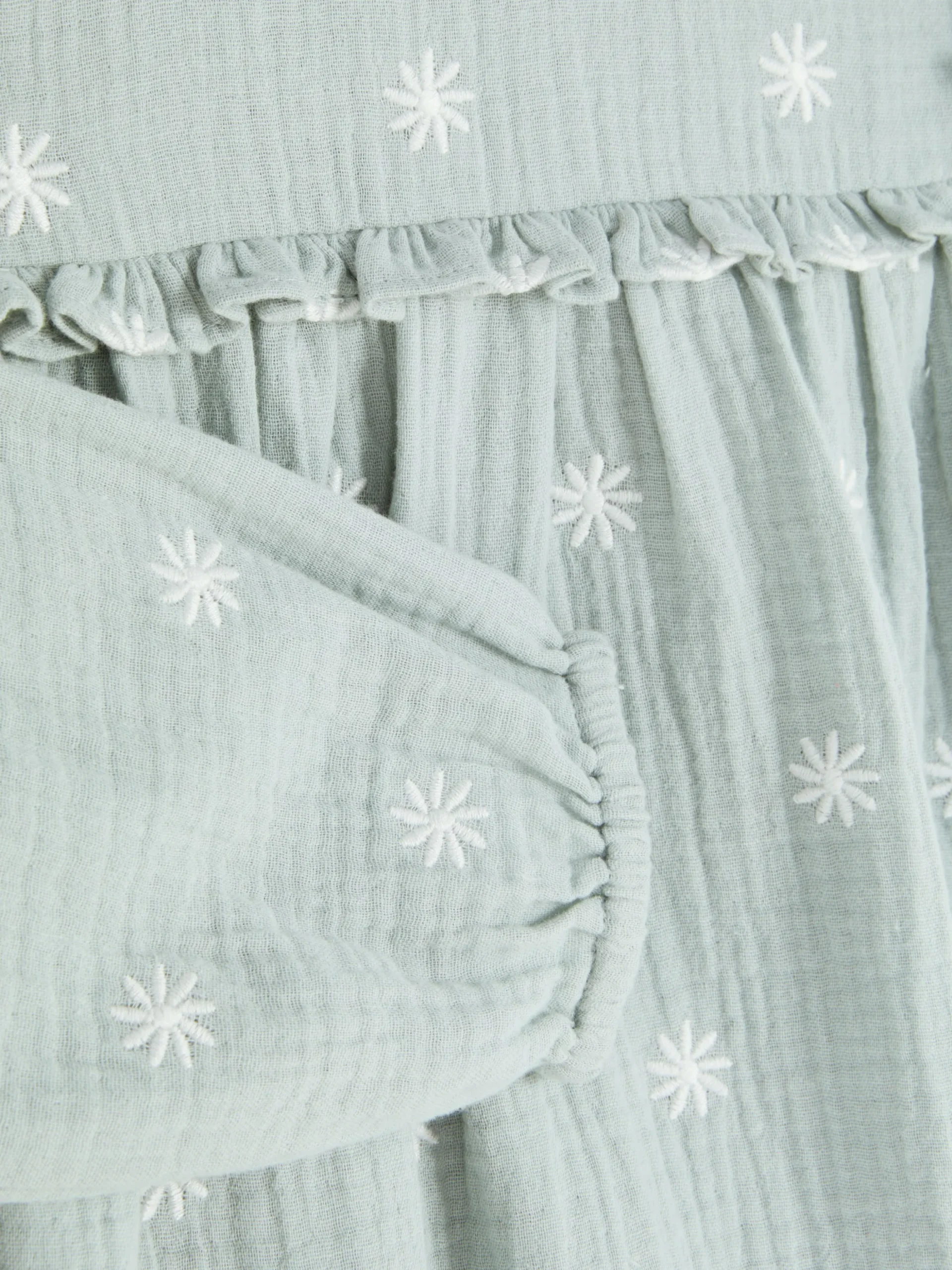 Robe à Smocks Et à Manches Longues