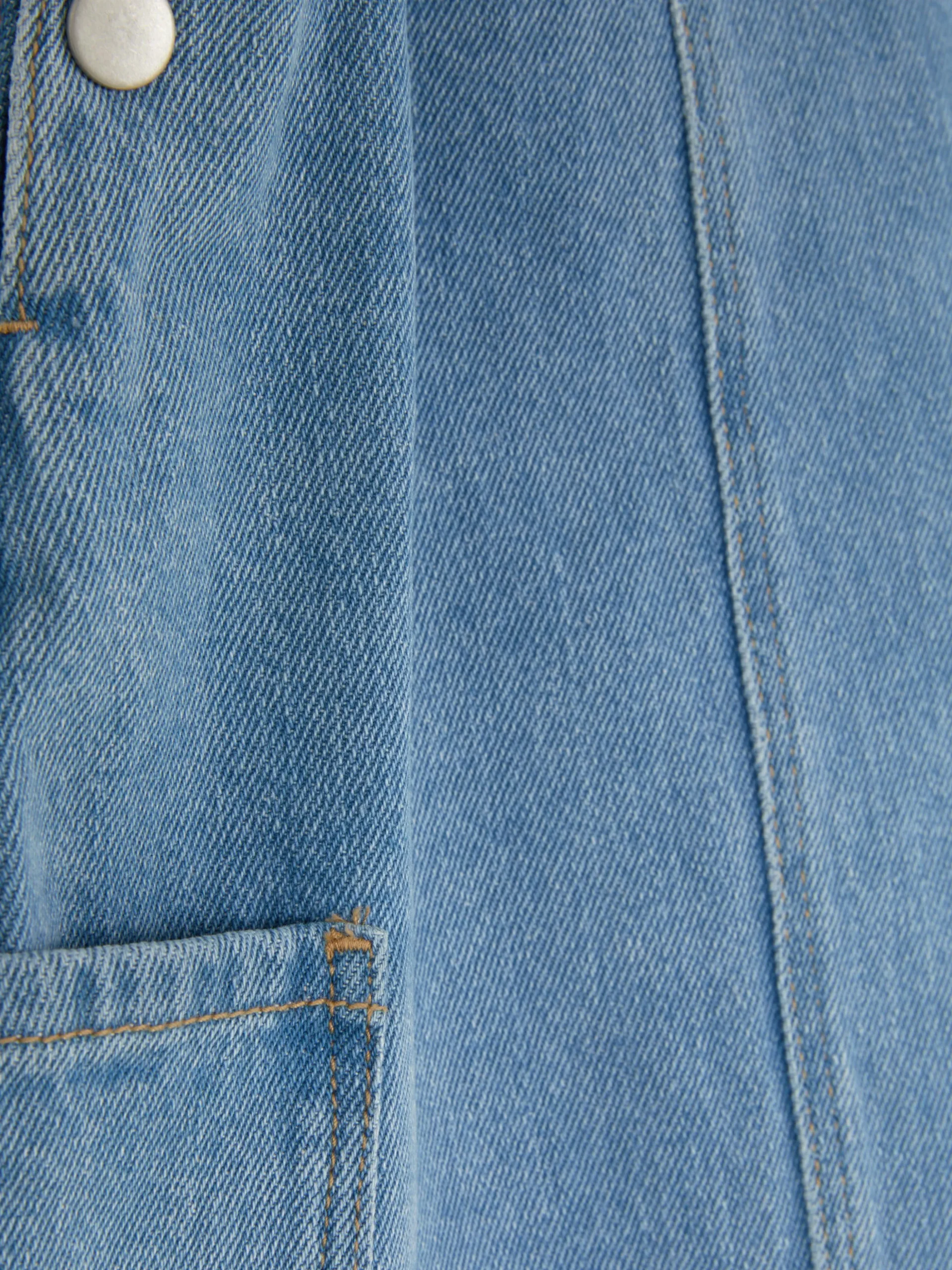 Robe Chasuble En Denim