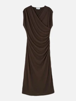 Robe Drapée En Jersey The Edit