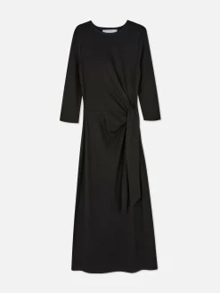 Robe En Jersey à Nouer Sur Le Côté The Edit