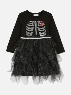 Robe Tutu Squelette Halloween