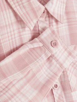 Robe-chemise à Carreaux