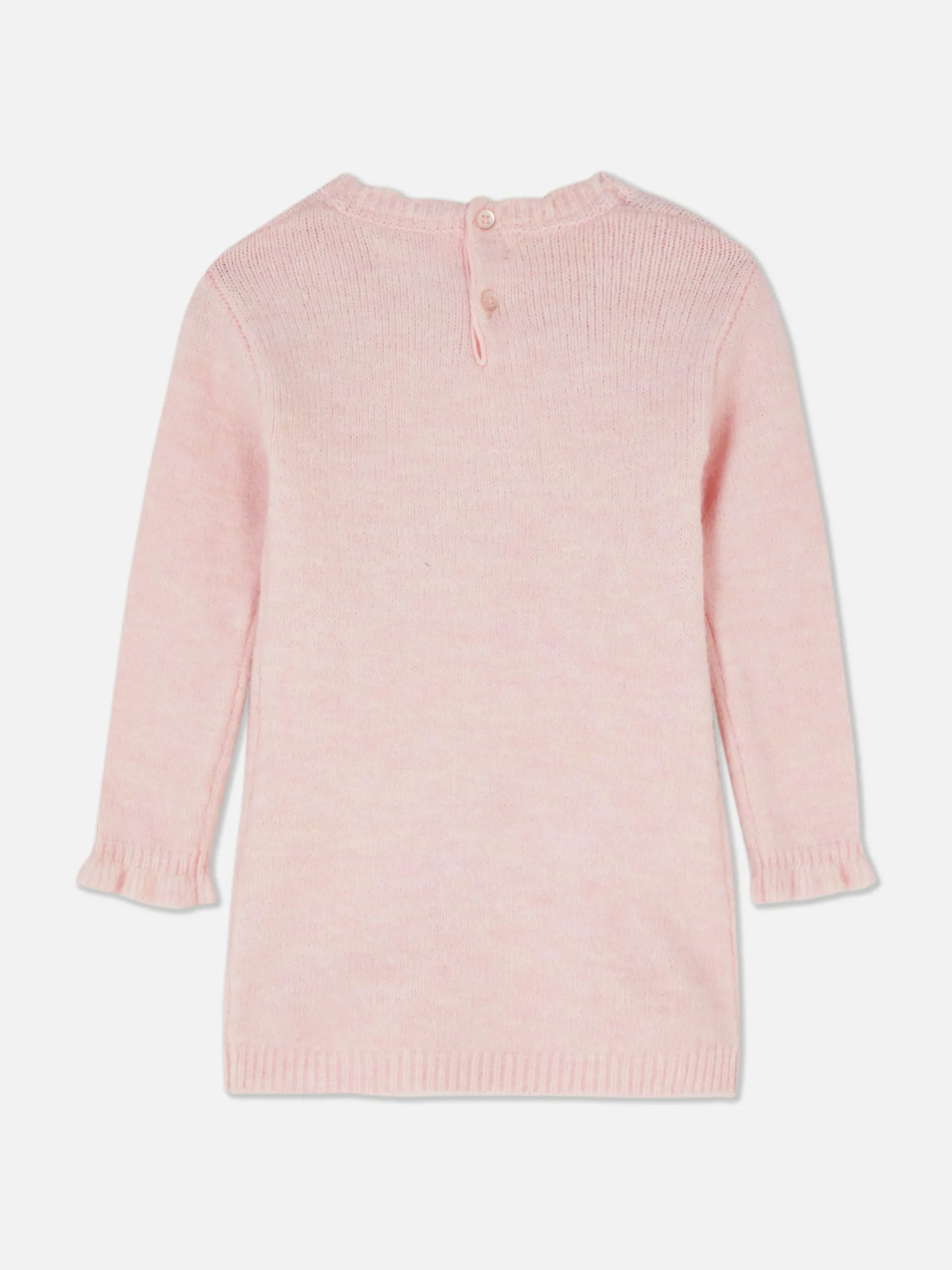 Robe-pull Tricotée à Motif Lapin Et Collants