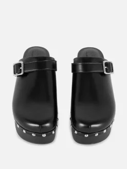 Sabots Cloutés à Talon épais Rita Ora