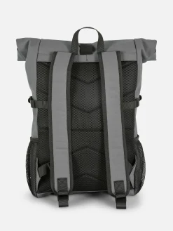 Sac à Dos Caoutchouté Rabattable Sur Le Dessus