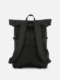 Sac à Dos Caoutchouté Rabattable Sur Le Dessus