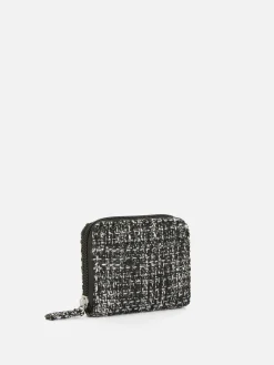 Sac à Main Zippé à Texture Bouclée