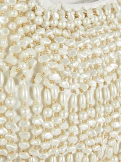 Sac Bandoulière Orné De Fausses Perles