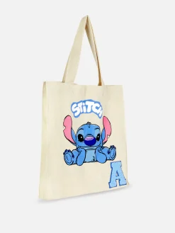 Sac Fourre-tout à Initiale Disney Stitch