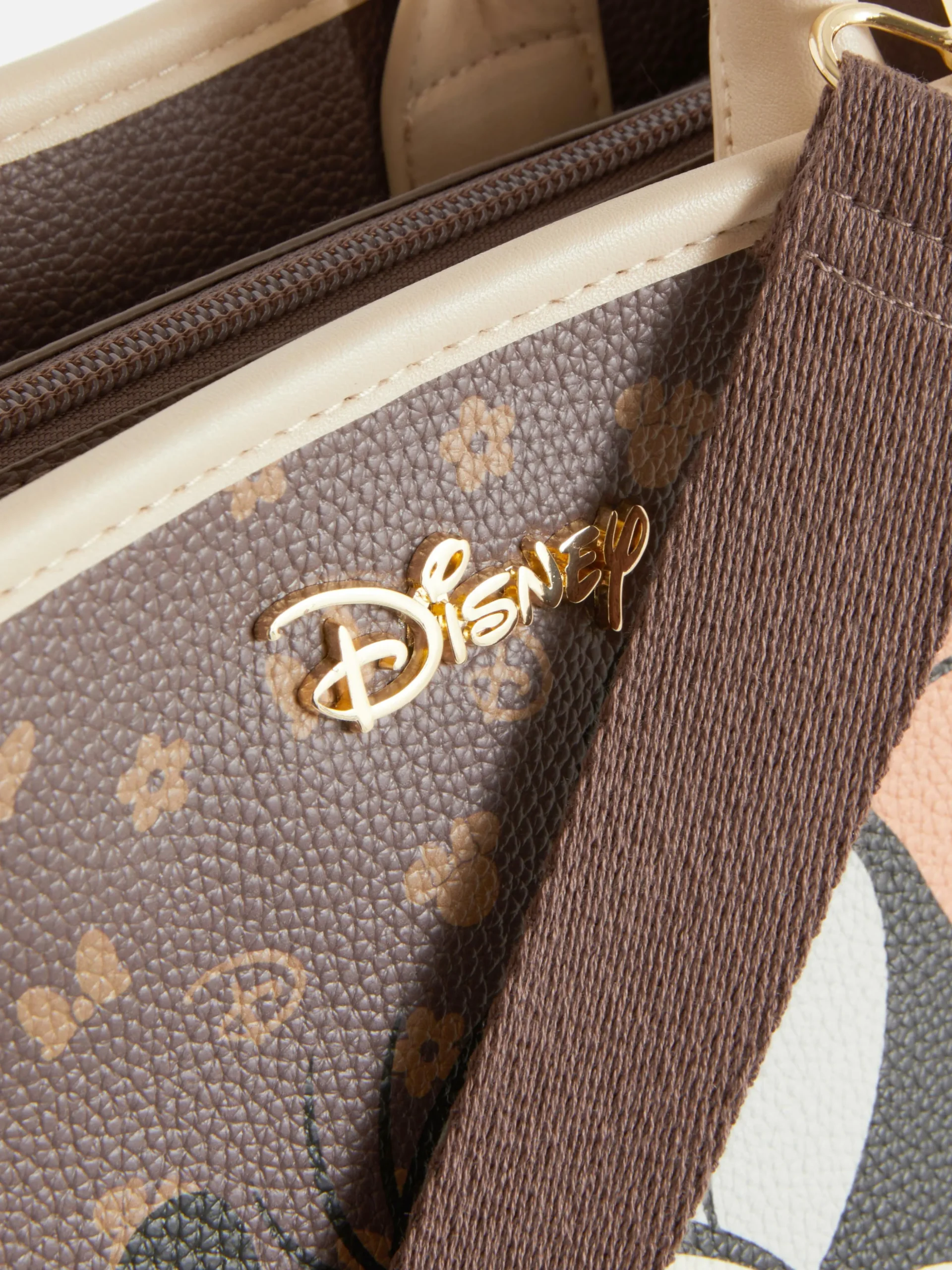Sac Fourre-tout En Simili Cuir Disney Minnie Mouse