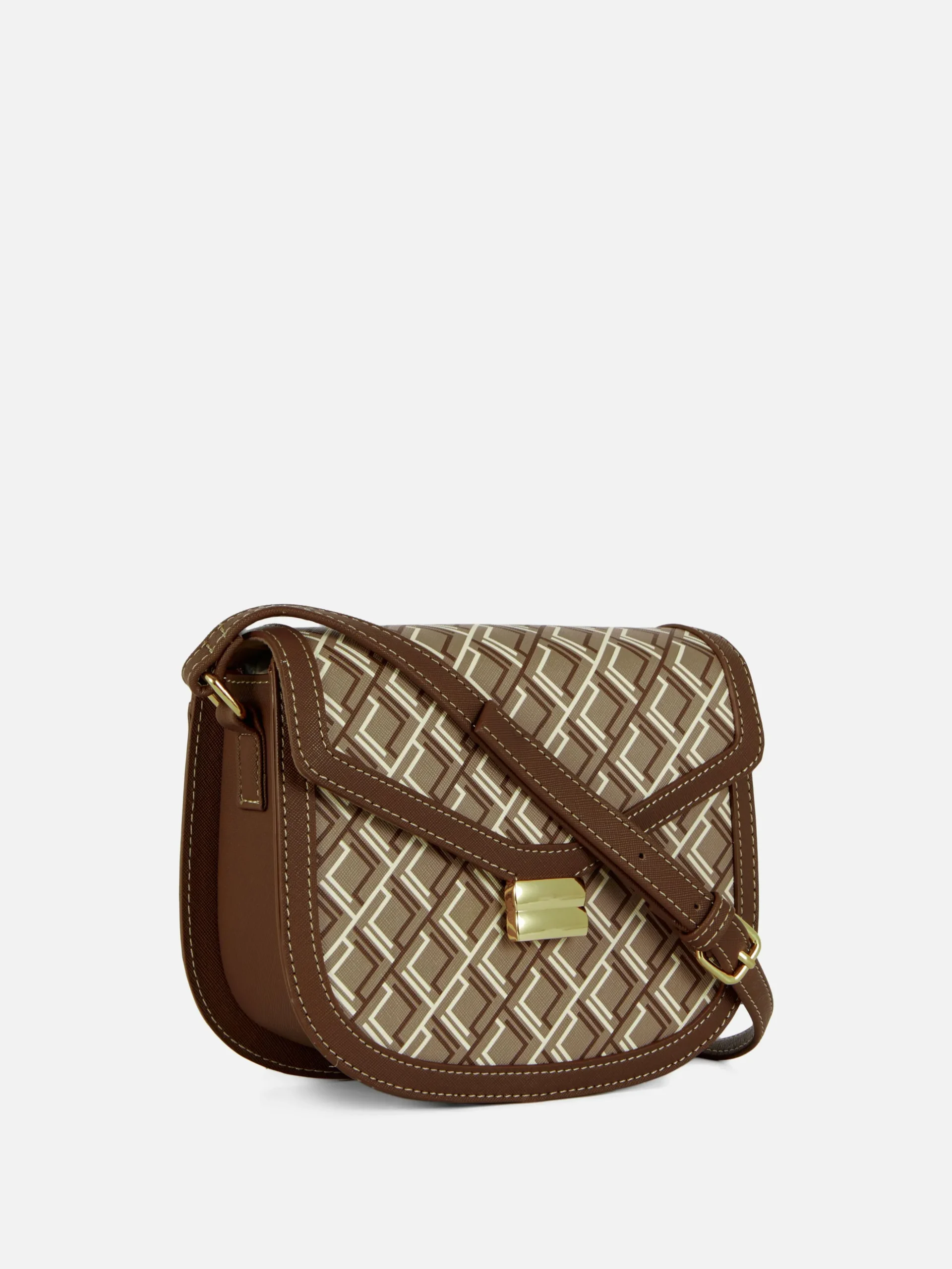 Sacoche Graphique à Monogramme