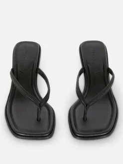 Sandales à Talon Bas Avec Entre-doigt