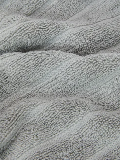 Serviette De Bain Côtelée Texturée