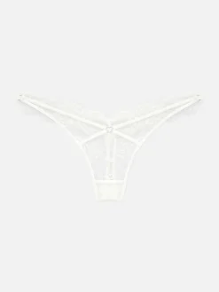 String De Mariée En Dentelle