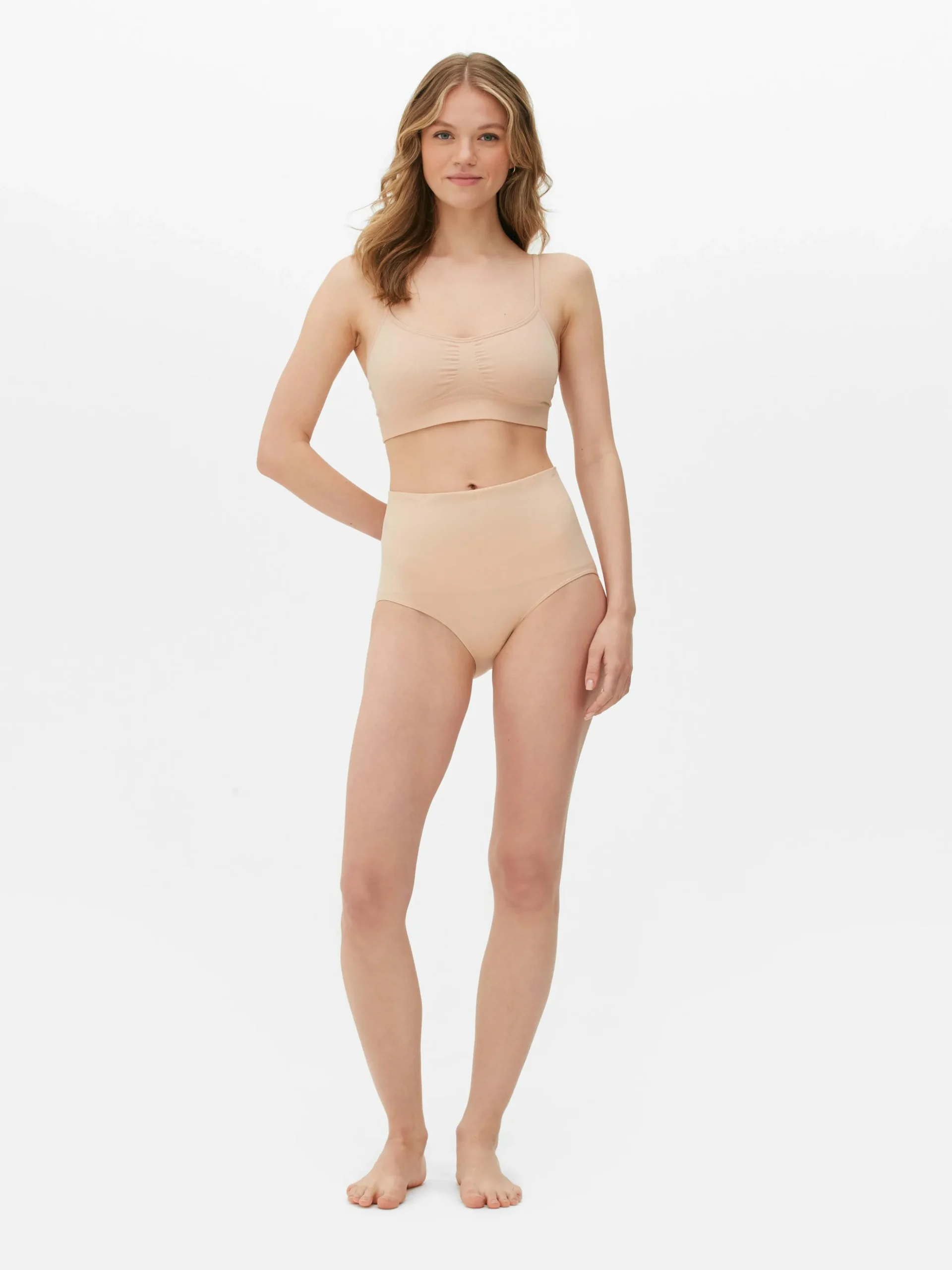 String Gainant à Taille Haute Sans Couture