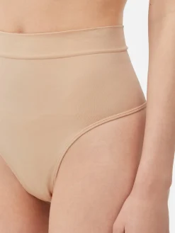 String Gainant à Taille Haute Sans Couture