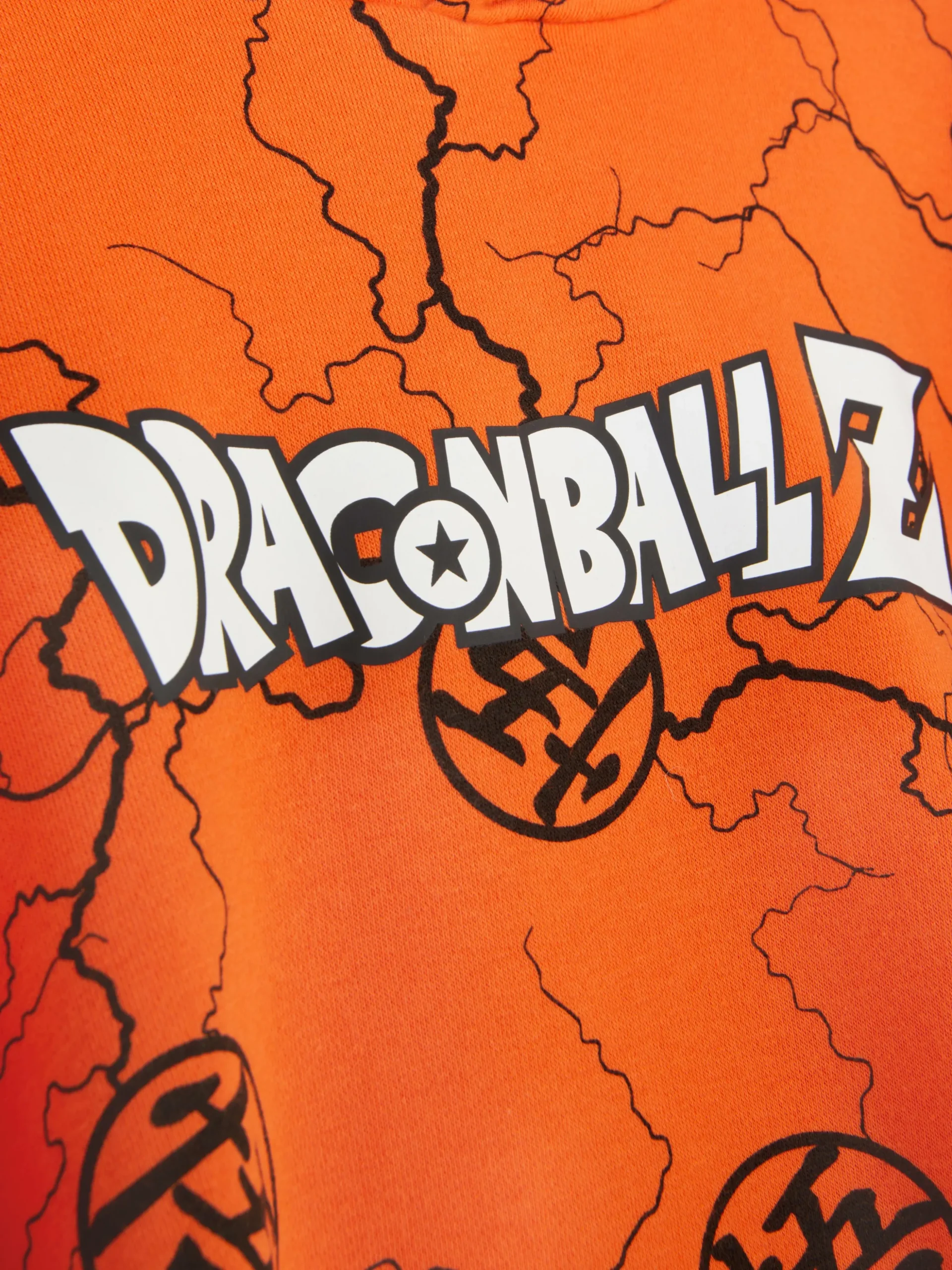 Sweat à Capuche Avec Logo Dragon Ball Z