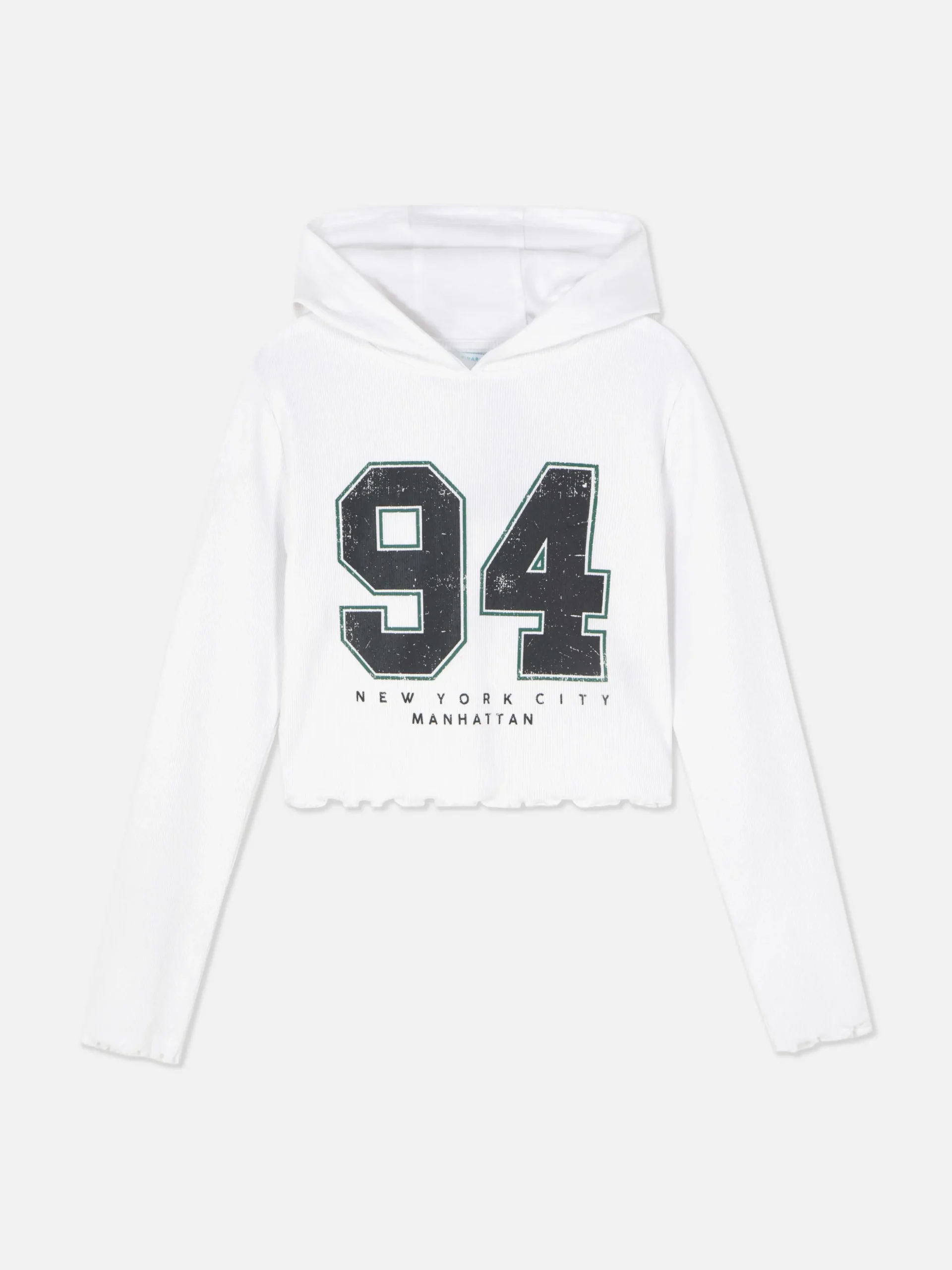 Sweat à Capuche Court New York