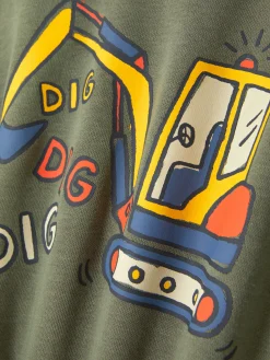 Sweat à Capuche Graphique