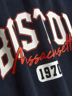 Sweat à Capuche Graphique