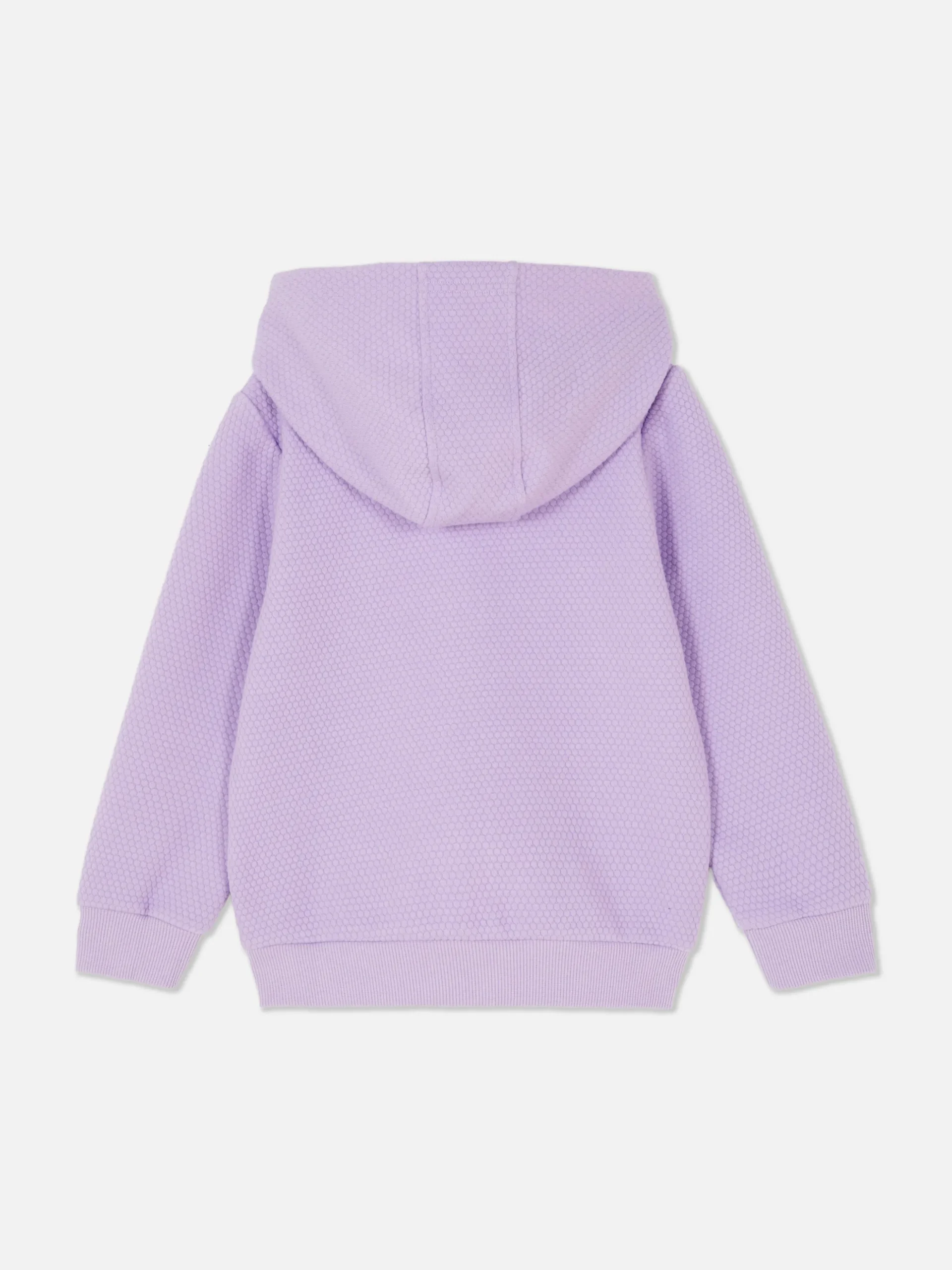 Sweat Texturé à Capuche Zippé