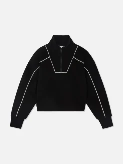 Sweat-shirt à Col Cheminée à Coordonner