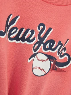 Sweat-shirt à Col Ras-du-cou