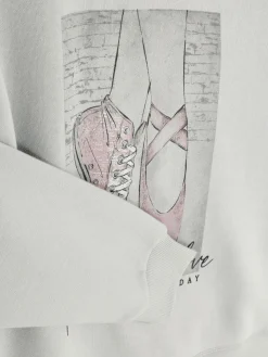 Sweat-shirt à Col Ras-du-cou