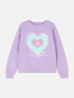 Sweat-shirt à Col Ras-du-cou