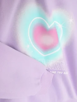 Sweat-shirt à Col Ras-du-cou