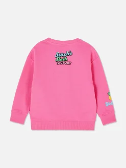Sweat-shirt à Col Ras-du-cou Disney Lilo & Stitch Slushy