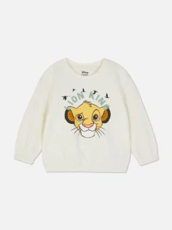 Sweat-shirt à Col Ras-du-cou Disney Le Roi Lion Simba