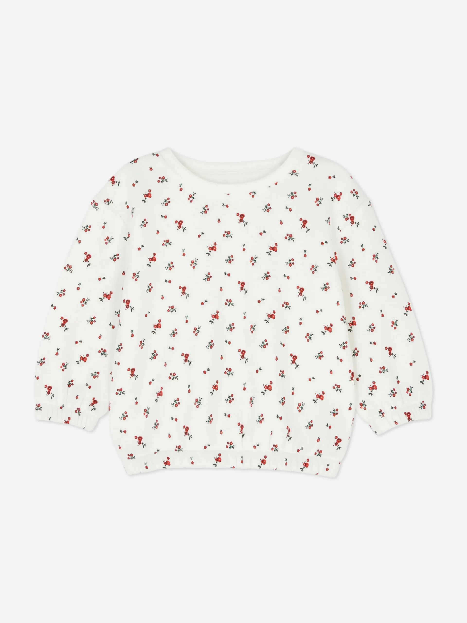 Sweat-shirt à Col Ras-du-cou à Coordonner