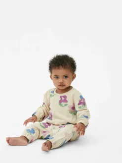 Sweat-shirt à Col Ras-du-cou à Coordonner