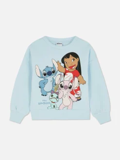 Sweat-shirt à Col Ras-du-cou Disney Lilo & Stitch