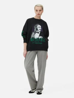 Sweat-shirt à Motif Personnage Beetlejuice