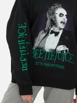 Sweat-shirt à Motif Personnage Beetlejuice