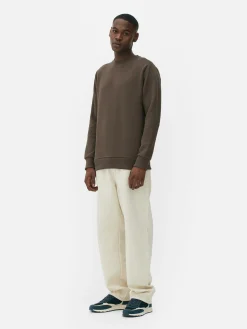 Sweat-shirt Matelassé à Motif Losanges