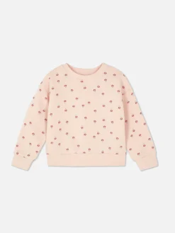 Sweat-shirt Ras Du Cou Graphique