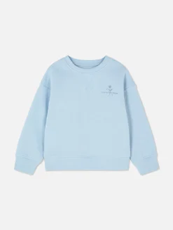 Sweat-shirt Ras Du Cou Graphique