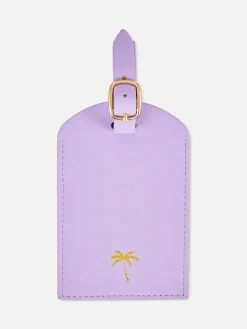 Étiquette à Bagage Texturée