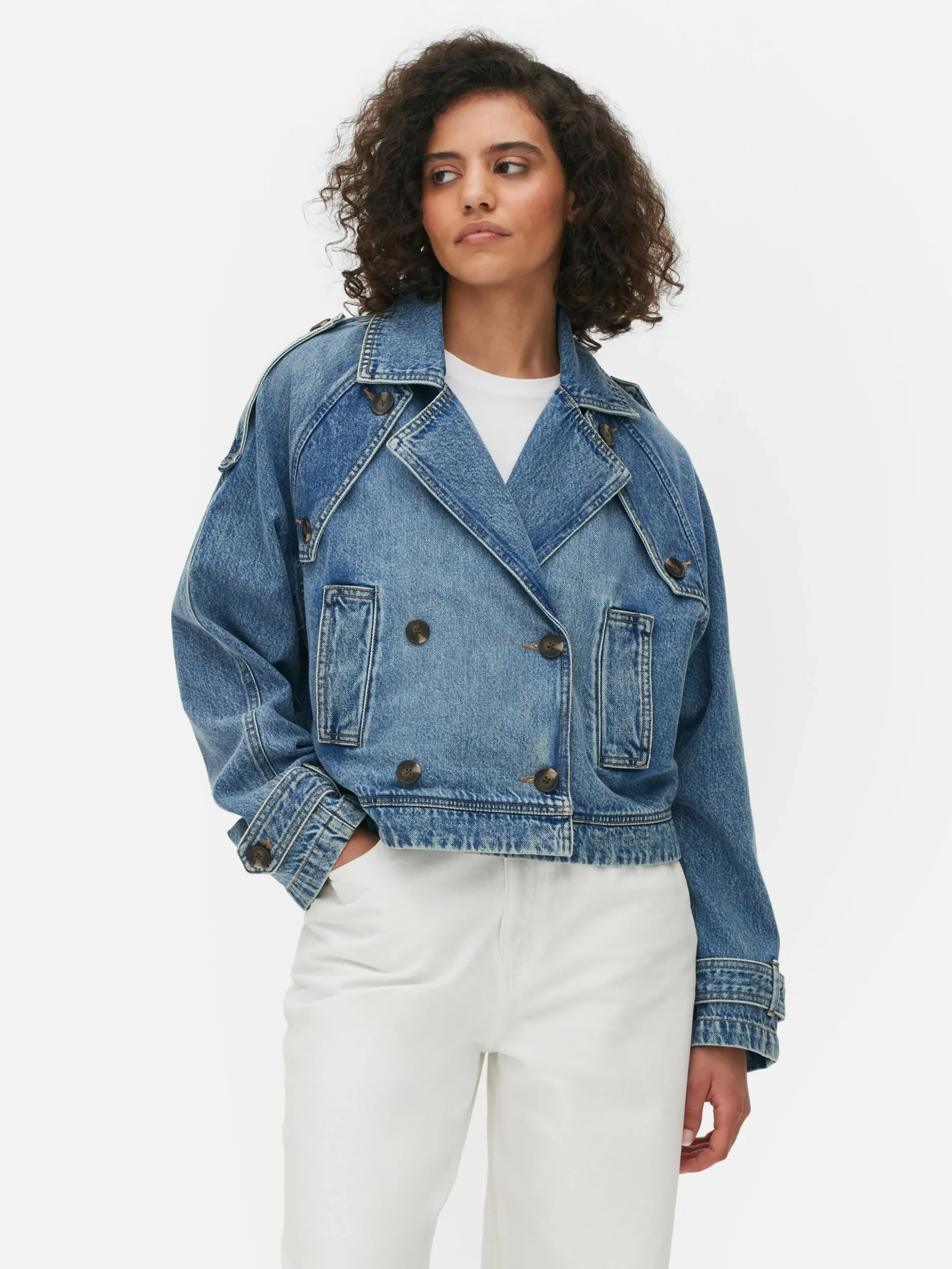 Trench Court En Denim