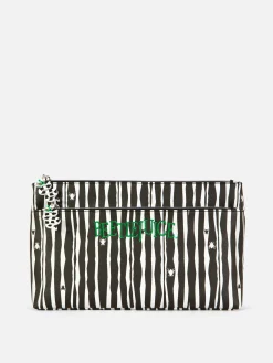Trousse Maquillage à Rayures Beetlejuice