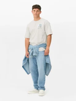 T-shirt à Imprimé Floral Tokyo