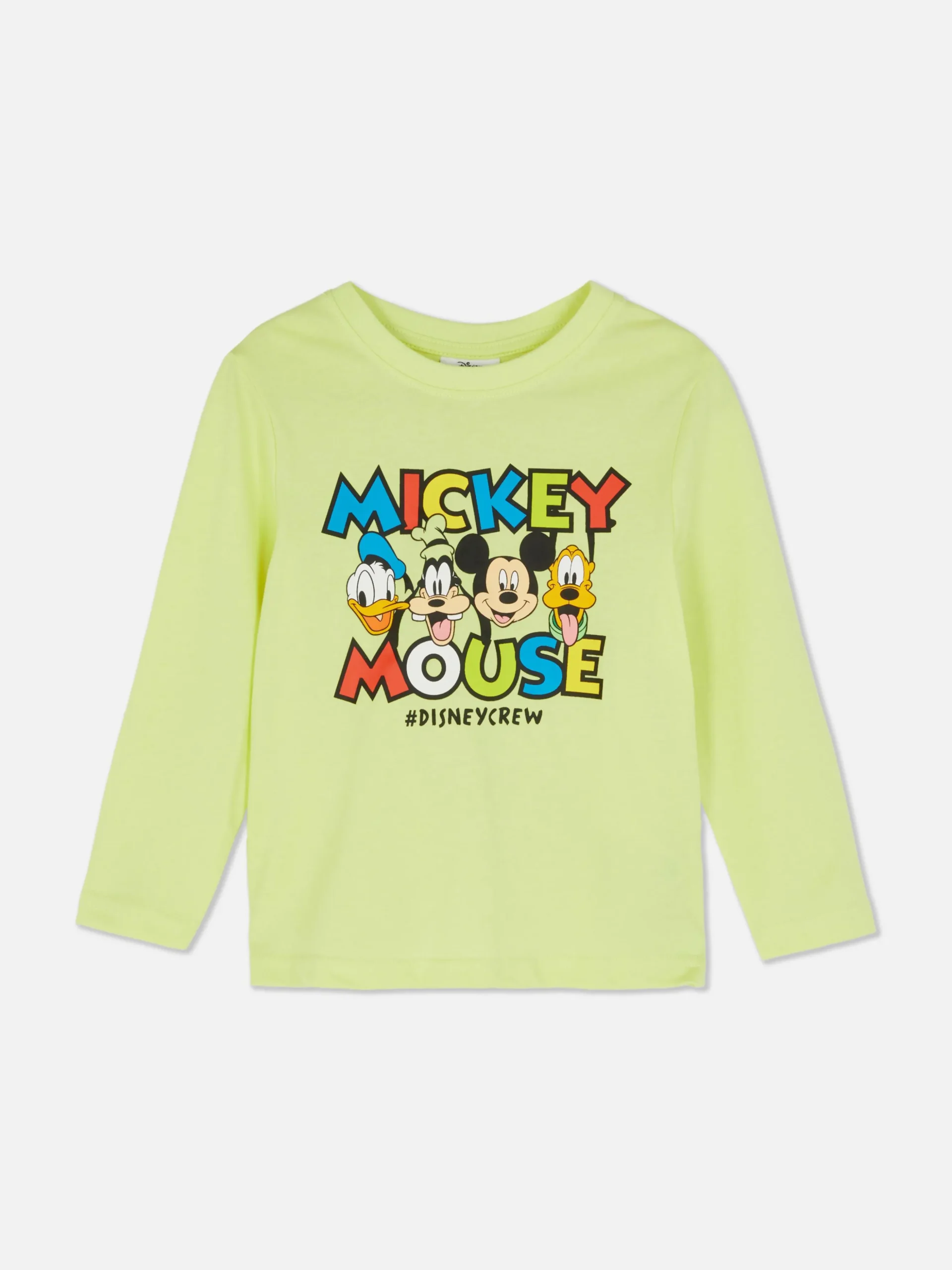 T-shirt à Manches Longues Disney Mickey Mouse & Friends