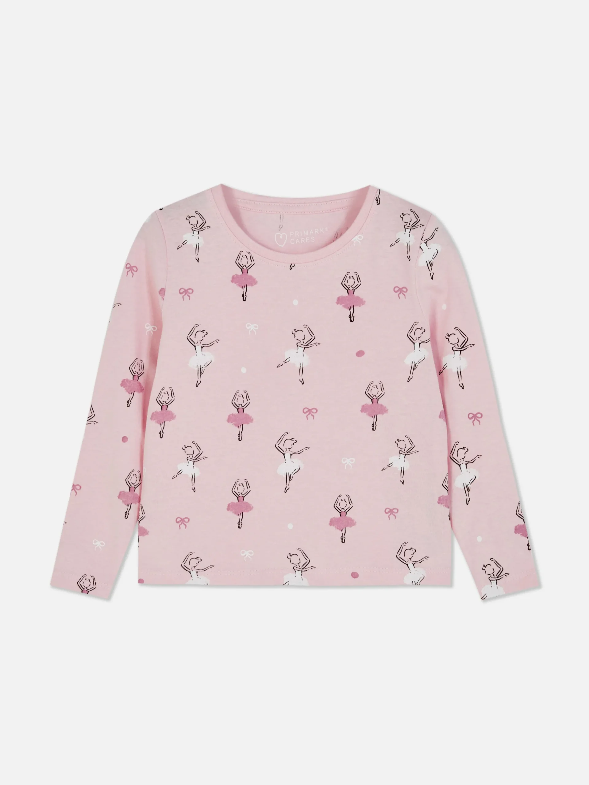 T-shirt à Manches Longues Et Motif Ballet