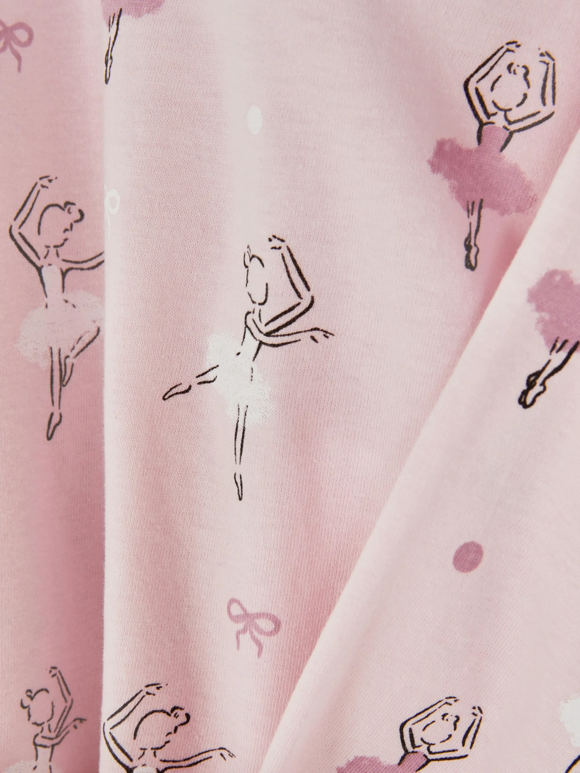 T-shirt à Manches Longues Et Motif Ballet